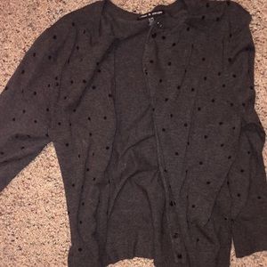 Polka dot cardigan